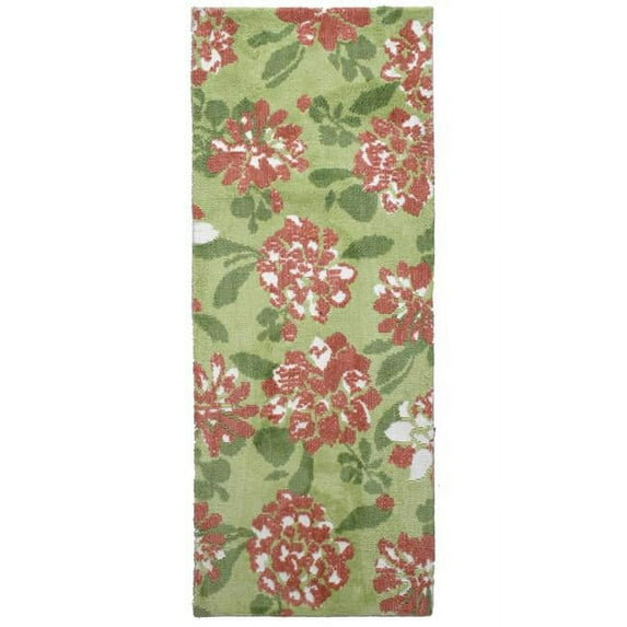 Jellybean 21 x 54 in. Summer Floral Runner Indoor Area Rug