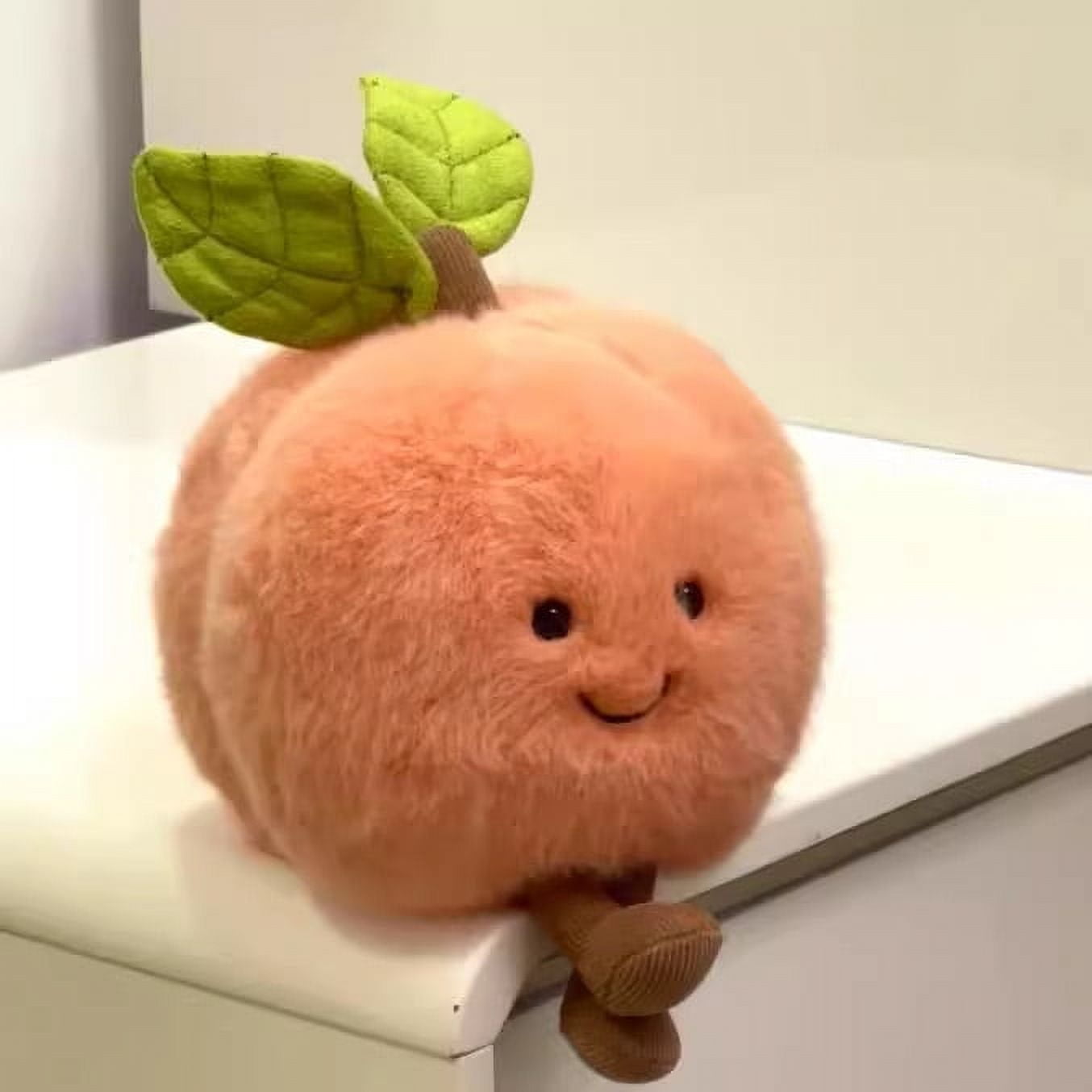 Jellycat Amuseable Peach Soft Toy Plush Brand New Rare-4