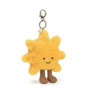Jellycat Amuseable Sun Bag Charm, 7.9 Inch Soft Plush Sun Keychain