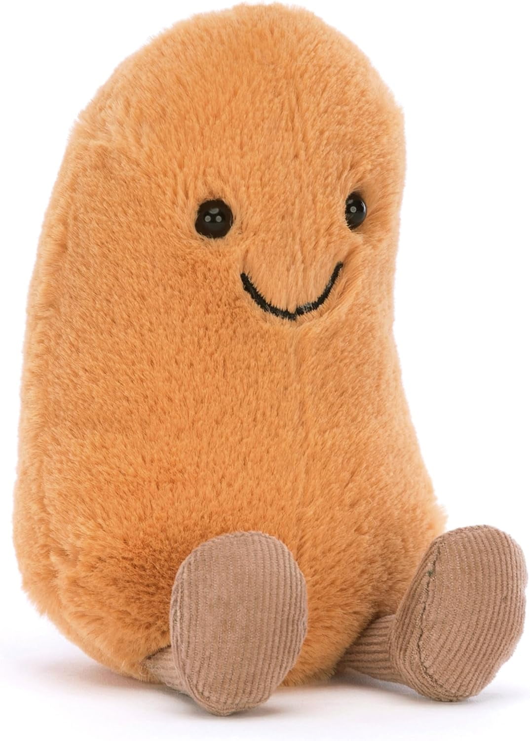 Jellycat Amuseables Bean Stuffed Toy, 5 inches - Food Plush - Fun Gift Idea