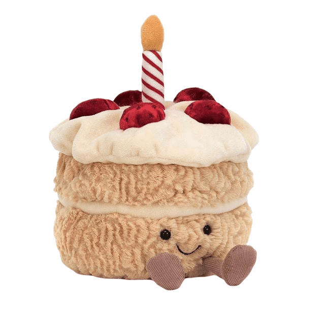 Jellycat Amuseables Birthday Cake6.3in2025 Valentine's Day Bedtime