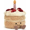 thumbnail image 1 of Jellycat Amuseables Birthday Cake Stuffed Toy, six inches, 1 of 4