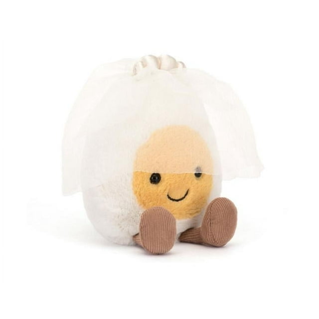 Jellycat Amuseables Boiled Egg Bride Stuffed Plush Toy Egg Soft Toy Cute Plush Christmas ...