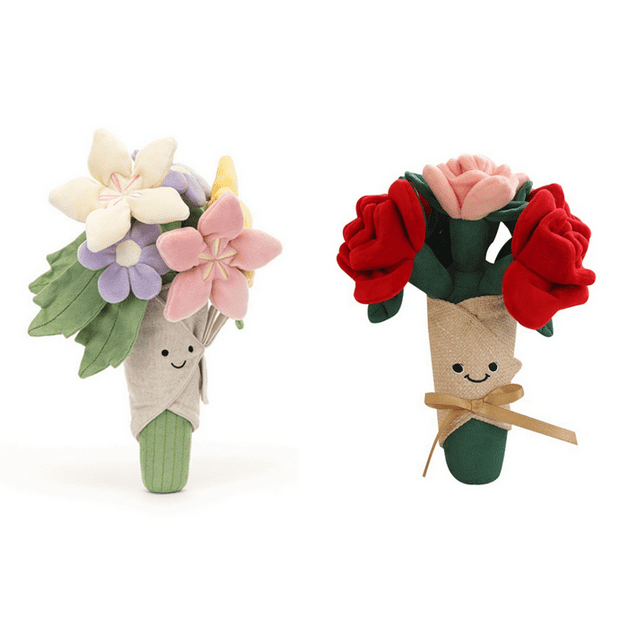 Jellycat Amuseables Bouquet of Flowers Plush Toy11 inch 2025