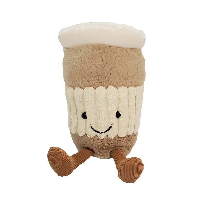 Jellycat Amuseables Coffee-to-Go Stuffed Toy, 6 inches - Drink