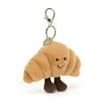thumbnail image 1 of Jellycat Amuseables Croissant Bag Charm - Plush Pastry Keychain, Cute Collectible Accessory for Bags, Stylish Gift Little Surprises Gifts - Amuseables Croissant Bag Charm, 1 of 3