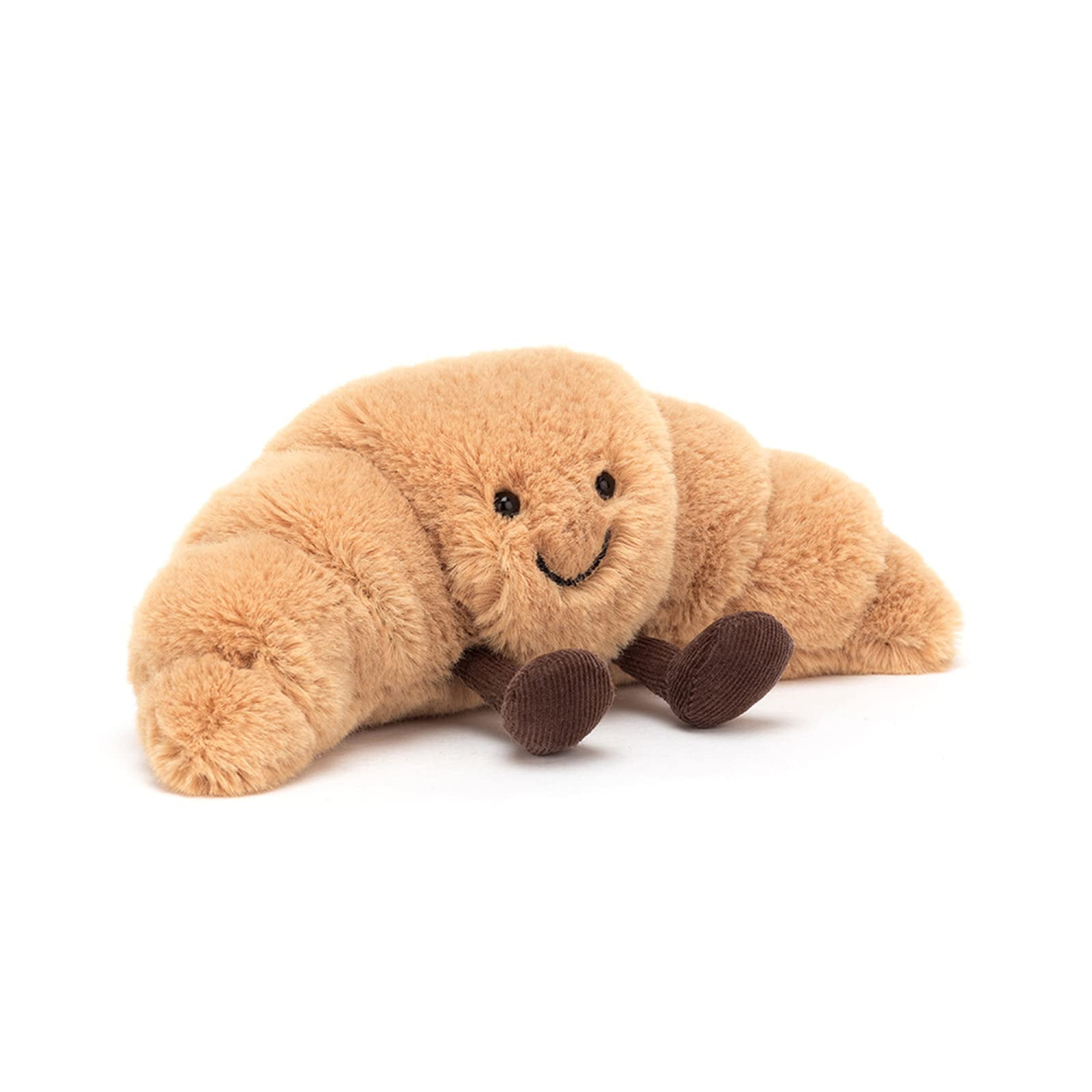Jellycat Amuseables Croissant Stuffed Toy, Small 8.5 inches