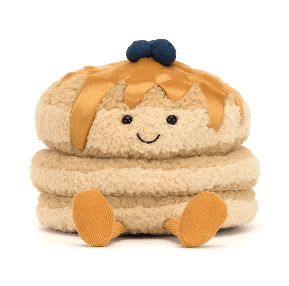 Jellycat Amuseables Fran Pancakes Soft Plush Stuffed Toy Gift With Dust Bag