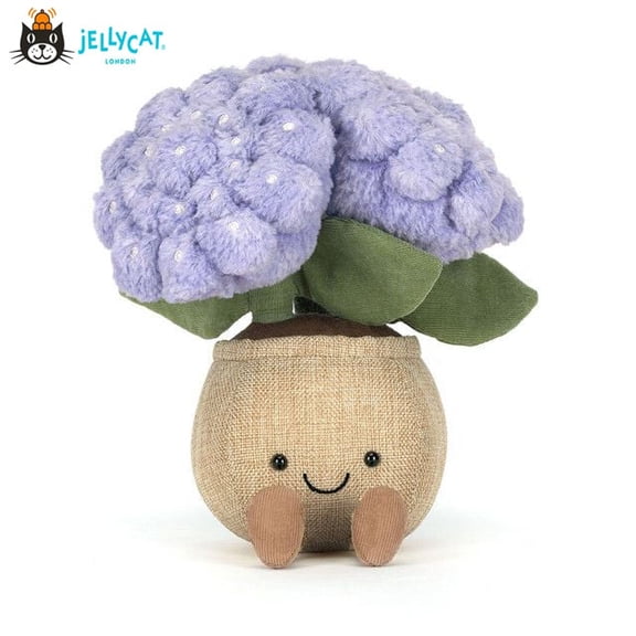 Jellycat Amuseables Hydrangea Plush Toy, 9.4 IN