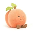 thumbnail image 1 of Jellycat Amuseables Peach Ultra Soft Realistic Fruit Plush for Stress Relief, Collectible Home Decor, Desk Companion - Soft Peach Design Food Drink - Amuseables Peach, 1 of 4