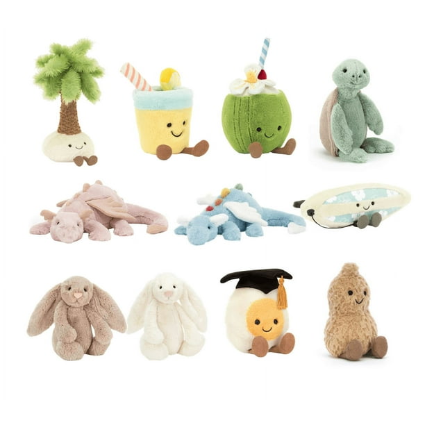 Jellycat Amuseables Peanut Reindeer - Festive Gift Shop Toy