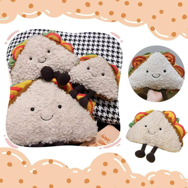 Jellycat Amuseables Sandwich Stuffed Toy 5 Inches Food Plush Fun