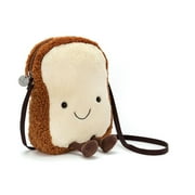 Jellycat Amuseables Coffee-To-Go Bag Plush Toy | Coffee Lover Gift, Sale & Clearance Deal Beige