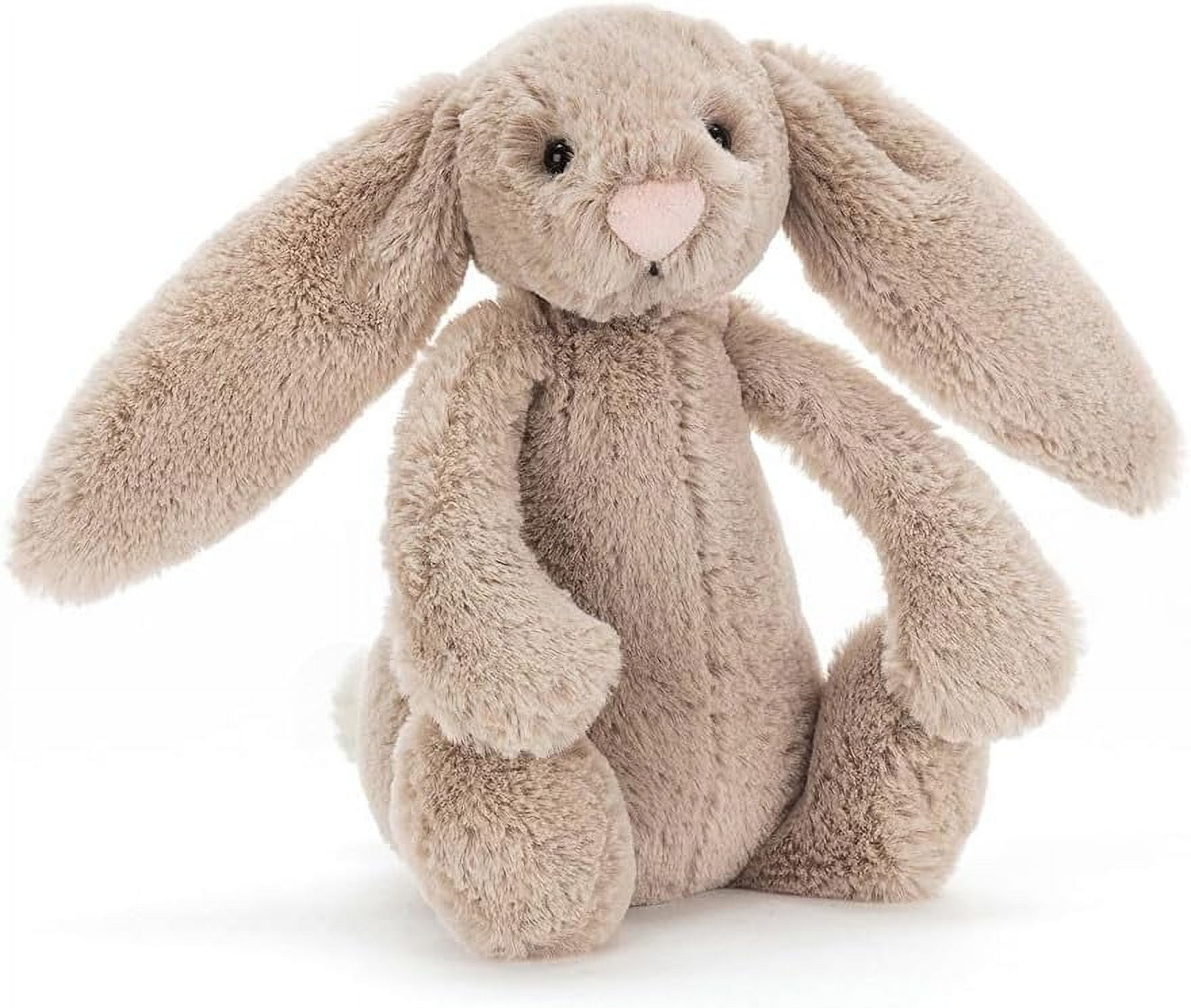 Jellycat Bashful Beige Bunny Stuffed Animal Rabbit and Bunny Plush Toy ...