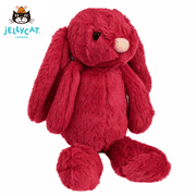 Jellycat Bashful Cranberry Bunny Plush Toy