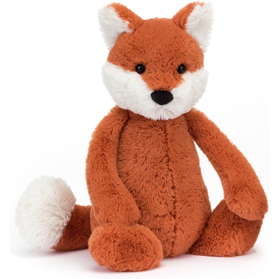 Jellycat Bashful Fox Cub Stuffed Animal, Medium 12 inches - Woodland Plush Toy - Classic Children's Gift
