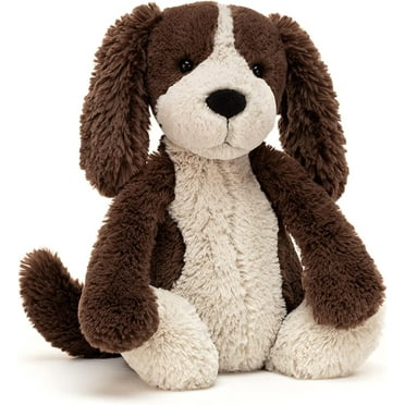 Jellycat Bashful Fudge Puppy Stuffed Animal, Medium 12” | Dogs & Puppies Plush Toy | Classic Children's Gift