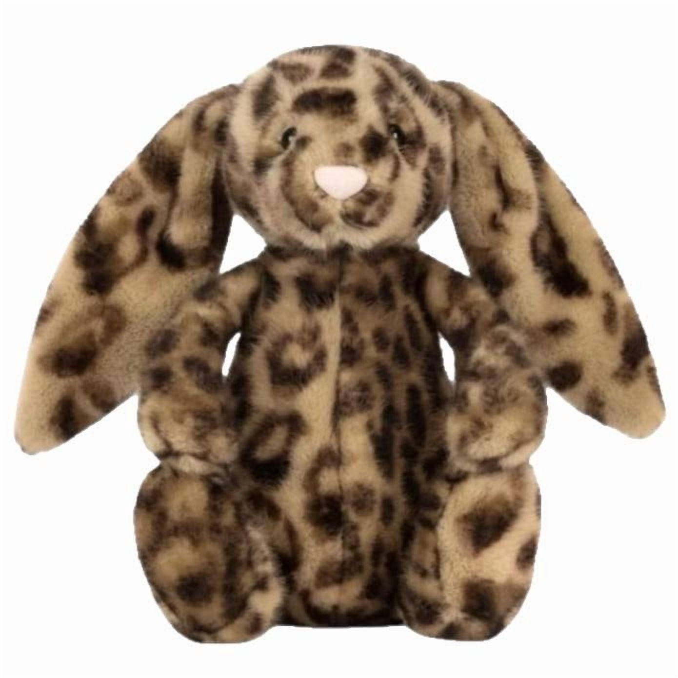 Jellycat Bashful Leopard Bunny Stuffed Animal, 12 inches | Rabbit and Bunny Plush Toy | Classic Children's Gift