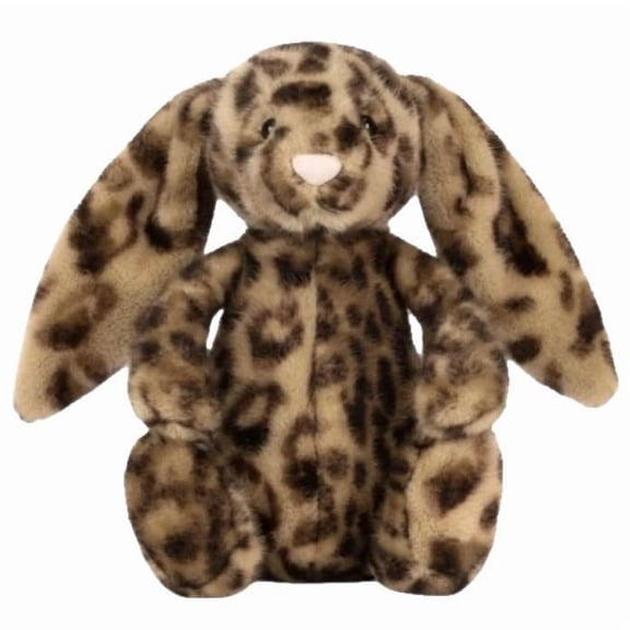 Jellycat Bashful Leopard Bunny Stuffed Animal, 12 inches | Rabbit and Bunny Plush Toy | Classic Children's Gift