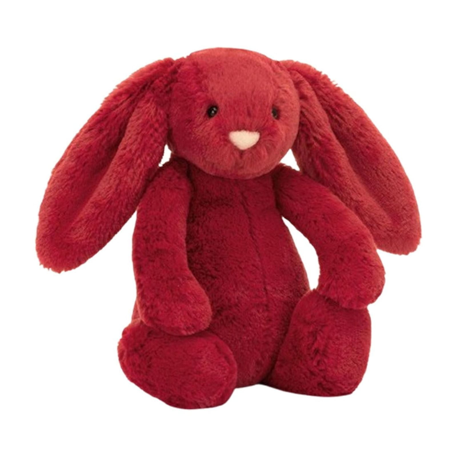 Jellycat Bashful Luxe Bunny Scarlett Jellycat Stuffed Animals Jellycat Bunny Jelly Cats Stuffed Toys Gifts for Women Men Kids