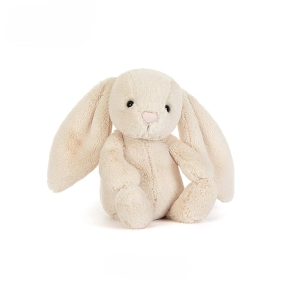 Jellycat Bashful Luxe Bunny Willow Little Soft Golden Biscuit Plush Rabbit, Mini 7 Inch