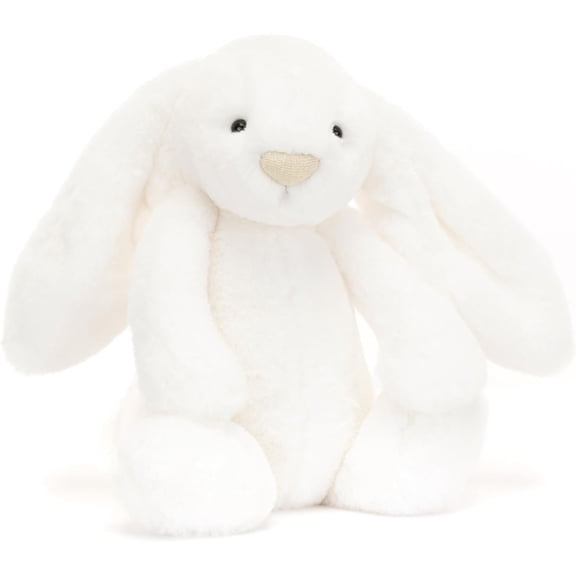 Jellycat Bashful Luxe Luna Bunny Stuffed Animal, Medium 12 inches - Rabbit & Bunny Plush Toy - Classic Children's Gift