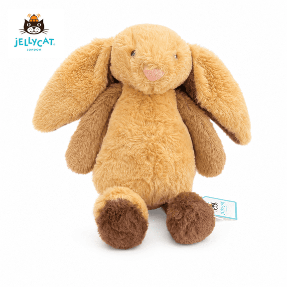 Jellycat Bashful Patchwork Brown Bunny