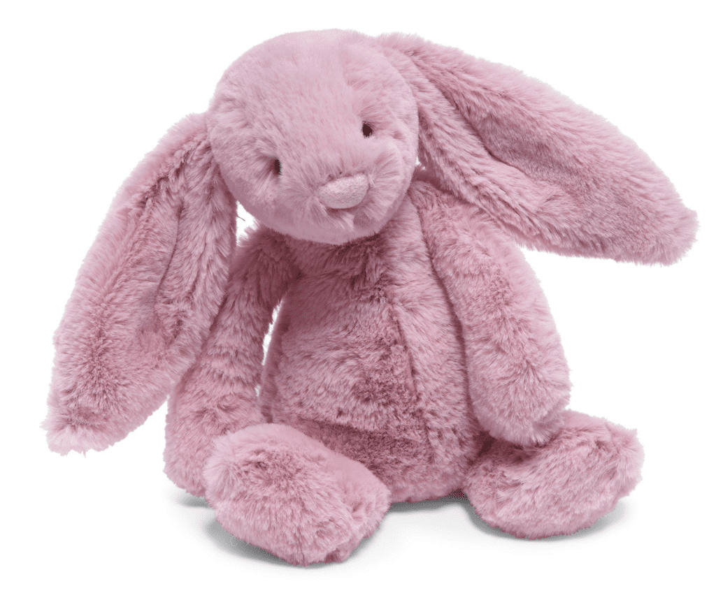 Jellycat Bashful Tulip Pink Bunny Stuffed Animal, Small, 7 inches