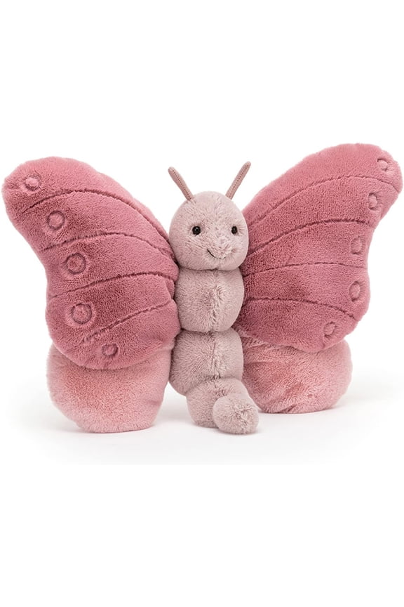 Beatrice Butterfly Stuffed Animal, 10 inches - Insect and Bug Plush Toy - Classic Children's Gift
