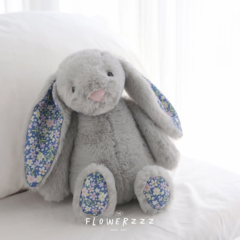 Jellycat Bonnie Rabbit Floral Ears Plush Toys Rabbit Stuffed Dolls ...