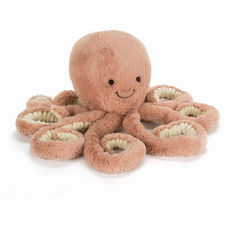 Jellycat Child Odell Octopus Stuffed Animal, Polyester - Walmart.com
