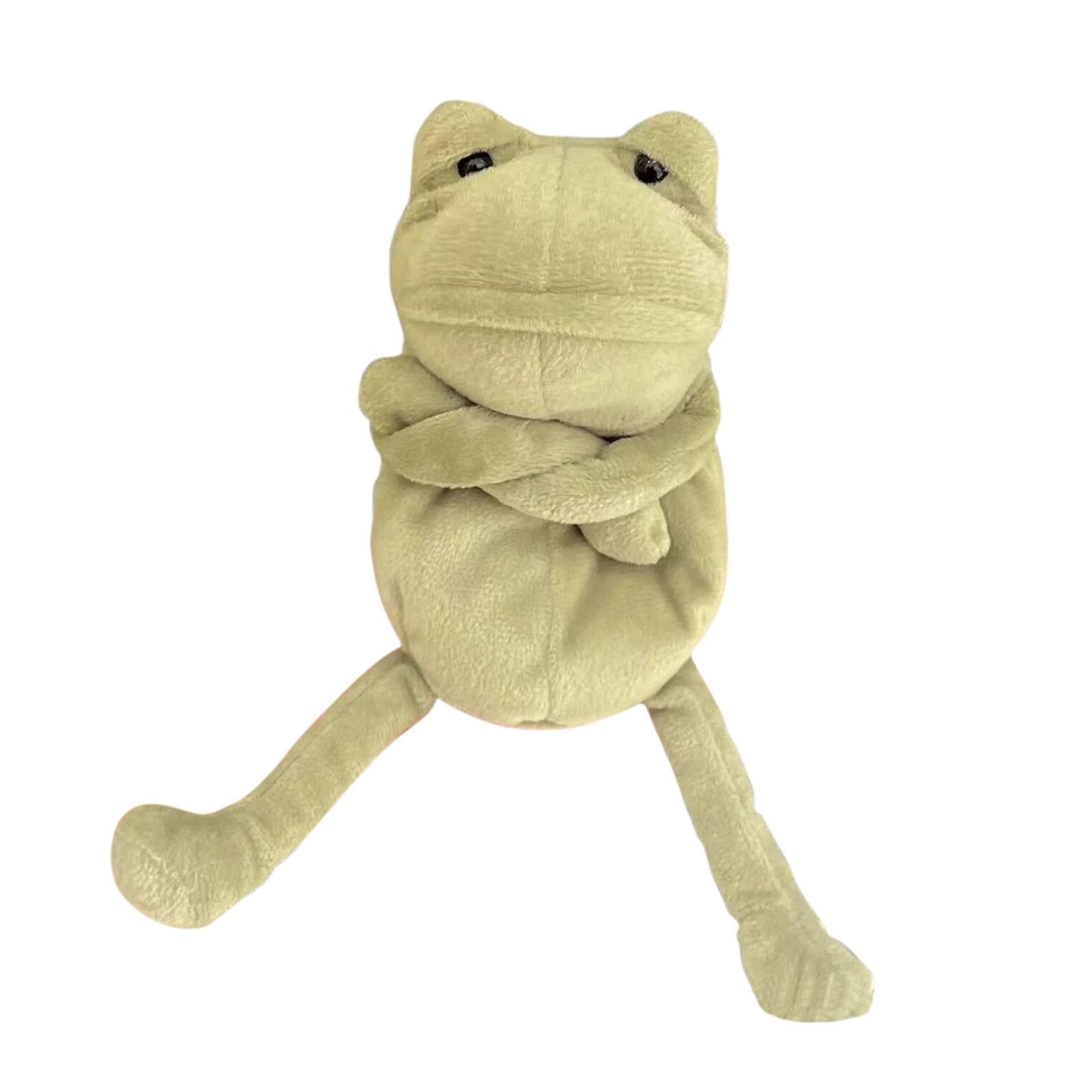 Jellycat Fergus Frog Soft Stuffed Animal Plush Toy - Little Size (8 Inches)