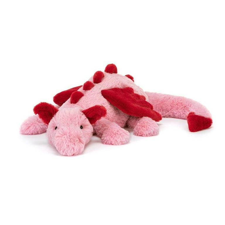 Jellycat Heart Dragon, Large, Pink and Red Plush Toy - Walmart.com