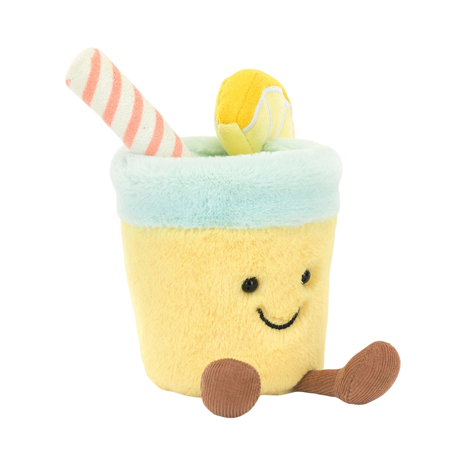 Jellycat Jellycat Amuseables Lemonade Jellycat Amuseables Jellycats Plushies Jelly Cats Stuffed Toys Summer Toys for Kids Ages 3-5 7.87"