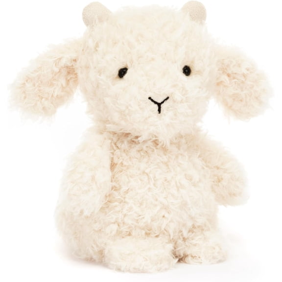 Jellycat Little Goat Stuffed Animal, 7 inches | Farmyard Plush Toy | Classic Children's Gift