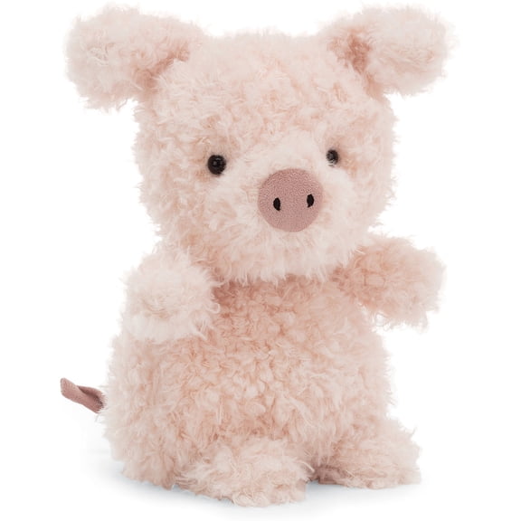 Jellycat Little Pig Stuffed Animal, 7 inches - Farmyard Plush Toy