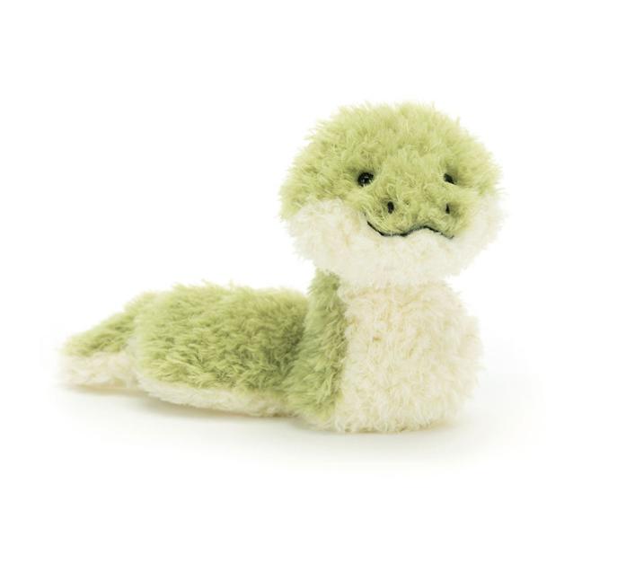 Jellycat Little Snake Plush, Stuffed Animal Toy, 8 inches Cute Christmas Little Snake Plushies, Soft & Huggable Bedtime Friend ,Christmas Gifts for Girls Boys Kids Adult