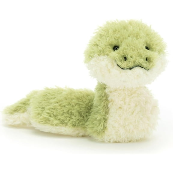 Jellycat Little Snake Stuffed Animal, 8 inches - Reptile Plush Toy - Classic Children's Gift