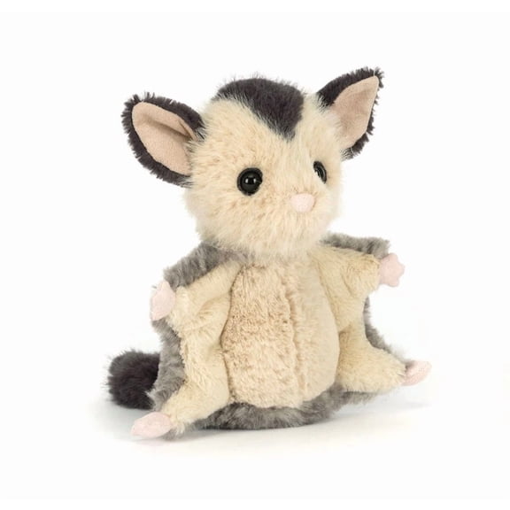 Jellycat Lolly Sugar Glider Stuffed Animal, 5.5" | Cute Plush Toy for Kids & Adults | Soft & Cuddly Marsupial Plush