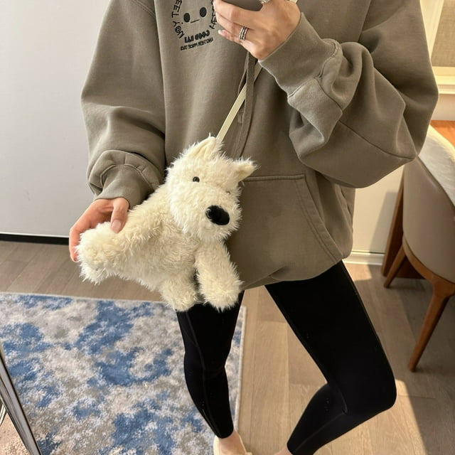 Jellycat Munro Scottie Dog Bag Plush Toy-9.05Inch-Creative Gift ...