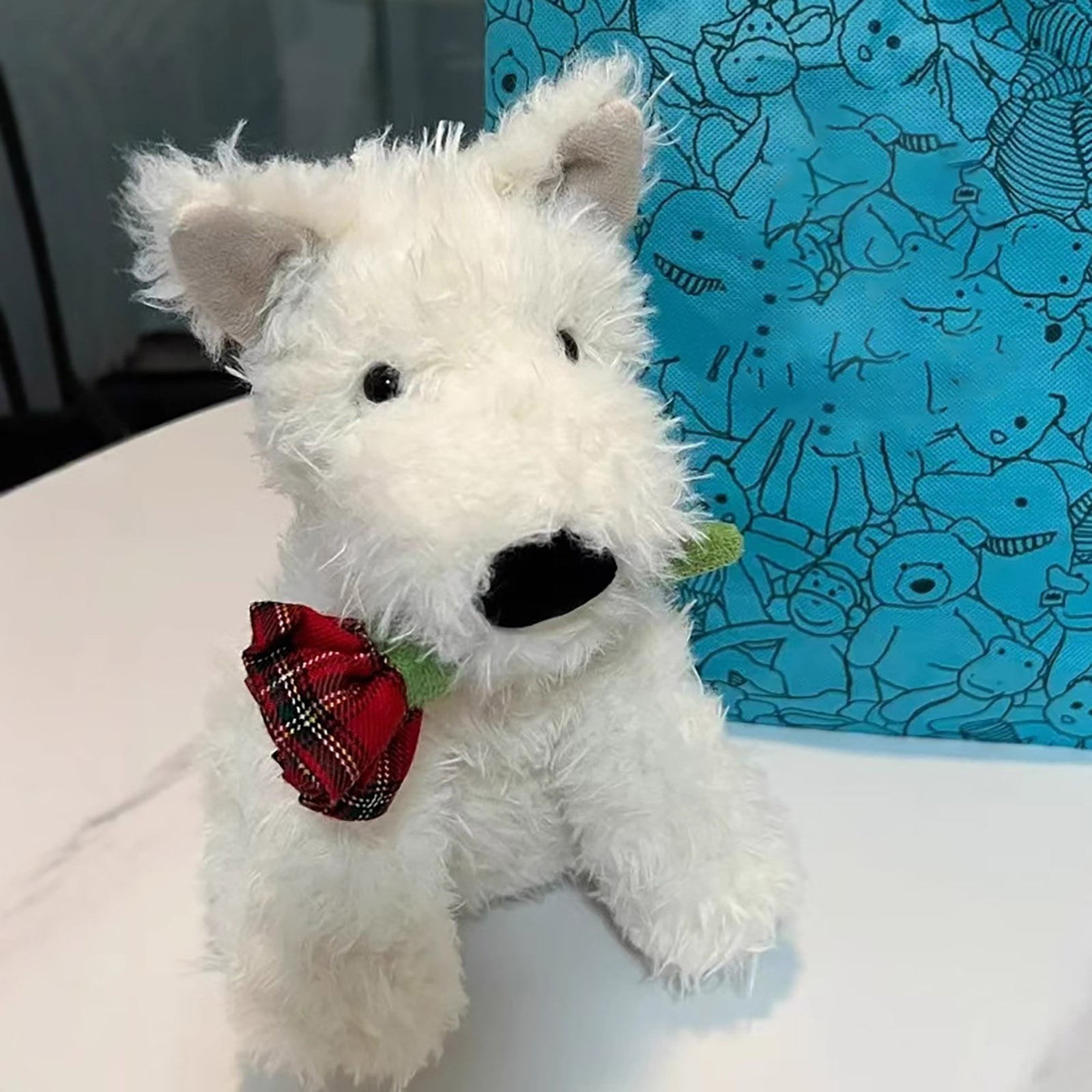 Jellycat Munro Scottie Dog Plush - 9.06" 'Love You' Stuffed Toy ...
