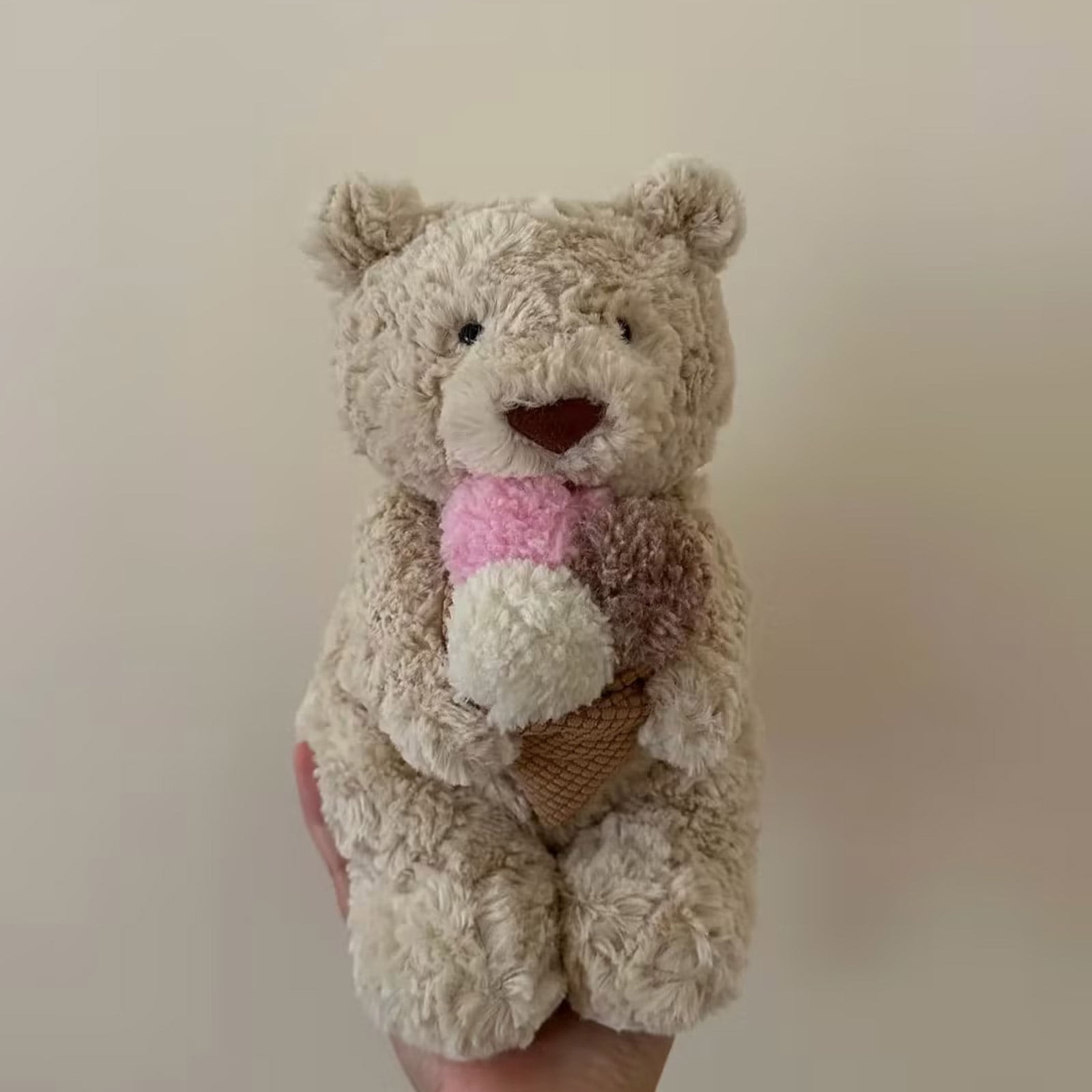 Jellycat Oatus Bartholomew Ice Cream Bear Stuffed Animal 11" Teddy Bear