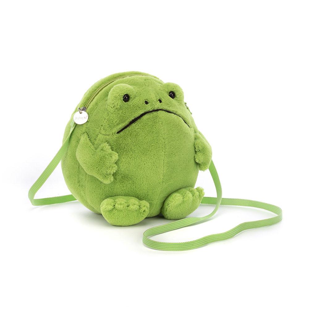 Jellycat Ricky Rain Frog Plush Backpack for Adults, Cute Waterproof ...