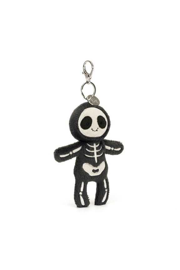 Skeleton Bob Bag Charm Plush Keychain  Halloween Spooky Decor
