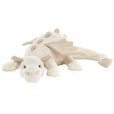 Jellycat Snow Dragon Stuffed Animal | 11.81 Inch Plush Toy