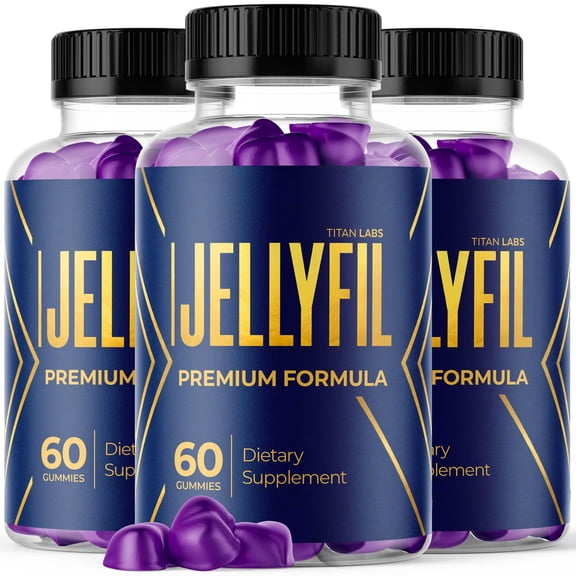 Jellyfil ACV Gummies Advanced Formula Vitamin Supplement Jelly Fil Taken Daily 3 Month Supply 180 Gummies