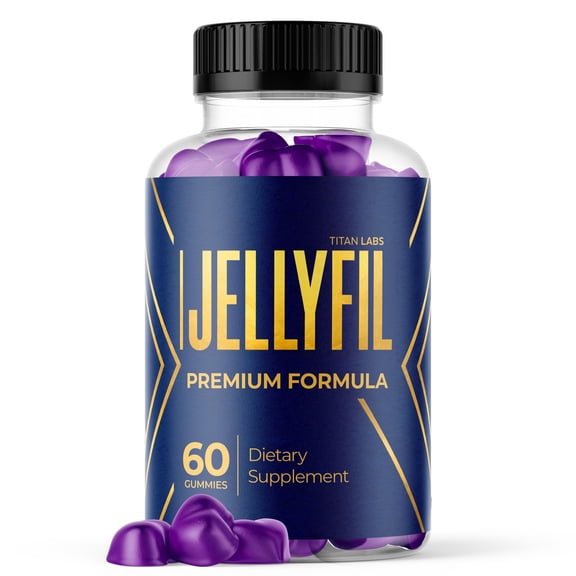 Jellyfil ACV Gummies Advanced Formula Vitamin Supplement Jelly Fil Taken Daily 1 Month Supply 60 Gummies