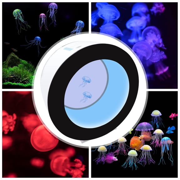 Jellyfish Aquarium Fish Aquarium Intelligent Water Circulation Function of Filtration System of Jellyfish Aquarium Without Aquarium Water Chiller (Circular)