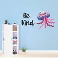 thumbnail image 1 of Jellyfish Be Kind Treasure Chest Gold Coins Neckles Fish Dream Big Little Octopus Statfish Princess Queen Sweet Dreams Bedtime Unicorn Lovely Wall Decal Sticker - Size: 20 In X 10 In, 1 of 5