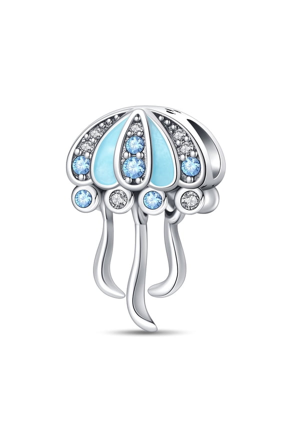 Jellyfish Beads Charm, Compatible with Most Bracelet, Charm for Bracelet